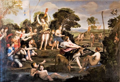 The Hunt of Diana, Domenichino, Galleria Borghese