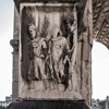 Triumphant arch of Emperor Septimius Severus, one of the bases with images of slaves