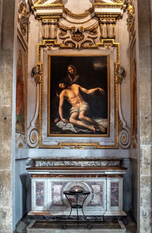 Basilica of San Marco, Chapel of Our Lady of Sorrows, Pieta, Bernardino Gagliari