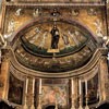Basilica of San Marco, apse and triumphal arch of the church – mosaics from the IX century