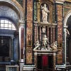 Santissimi Nomi di Gesù e Maria, dekoracja rzeźbiarska wnętrza