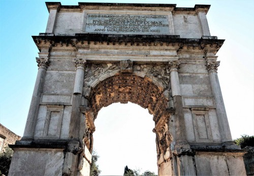 Triumphant arch of Emperor Titus, Forum Romanum