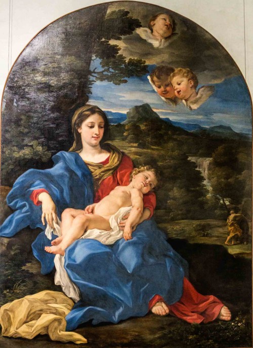Baccicio, Opoczynek w drodze do Egiptu, Galleria Nazionale d'Arte Antica, Palazzo Barberini