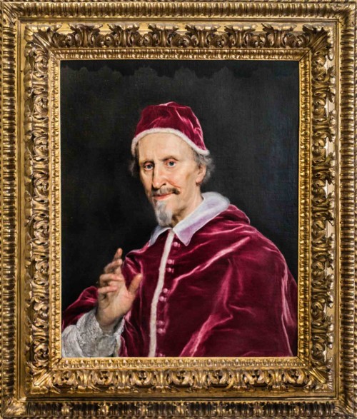Baccicio, portret papieża Klemensa IX, Galleria Nazionale d'Arte Antica, Palazzo Barberini