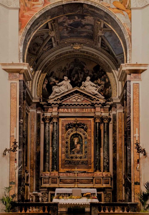 Carlo Maderno, main altar in the Church of Santa Maria della Pace