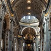 Wnętrze bazyliki San Pietro in Vaticano