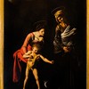 Caravaggio, Madonna and Child with St. Anne (Madonna dei Palafrenieri), Galleria Borghese