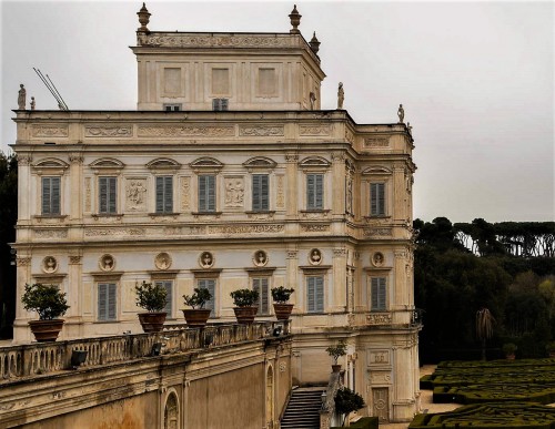 Casino di villa Doria Pamphilj, reprezentacyjny pałacyk podmiejski syna Olimpii - Camillo Pamphiljiego