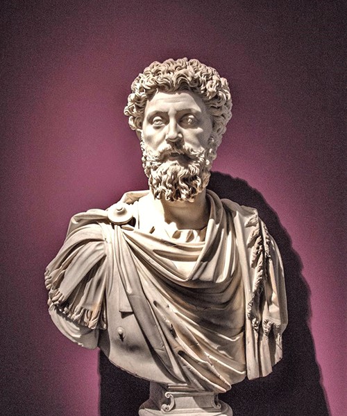 Popiersie cesarza Marka Aureliusza, Musei Capitolini