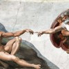 Michelangelo, vault of the Sistine Chapel, fragment, pic. Wikipedia
