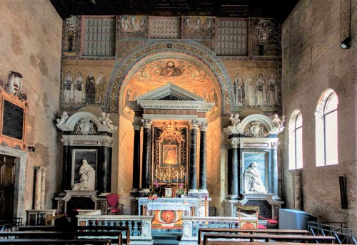 San Giovanni Baptistery, Chapel of SS. Venantius and Dominus – VI century, mosaic decorations – VII century