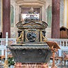 San Giovanni Baptistery, ancient bath decorating the baptismal pool