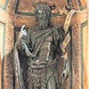 San Giovanni Baptistery, figure of St. John the Baptist, Luigi Valadier