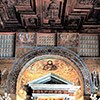 Baptysterium San Giovanni, kaplica śś. Wenancjusza i Domniusa, mozaiki w absydzie i tęczy - VII w.