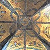 Baptysterium San Giovanni, kaplica św. Jana Ewangelisty, sklepienie, mozaiki z V w.