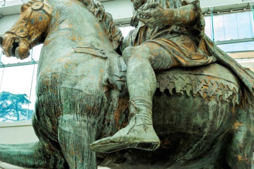 Equestrian Statue of Emperor Marcus Aurelius, fragment, Musei Capitolini