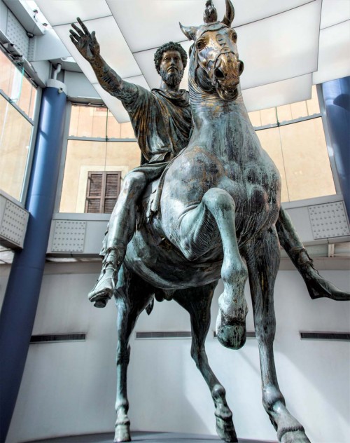 Equestrian Statue of Emperor Marcus Aurelius, Musei Capitolini