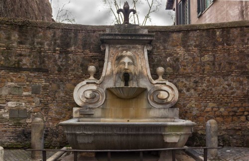 Giacomo della Porta, fontanna przy via Giulia