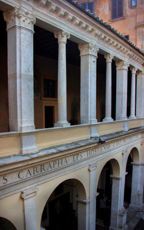 Donato Bramante, courtyard of the Church of Santa Maria della Pace
