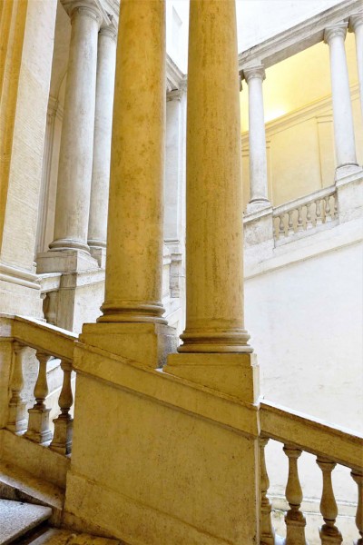 Palazzo Barberini, monumentalna klatka schodowa