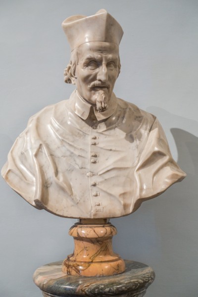 Popiersie kardynała Francesco Barberiniego, Lorenzo Ottoni, Galleria Nazionale d’Arte Antica, Palazzo Barberini