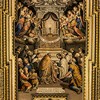 Il Gesù, Stara Zakrystia, projekt Girolamo Rainaldi, freski sklepienia