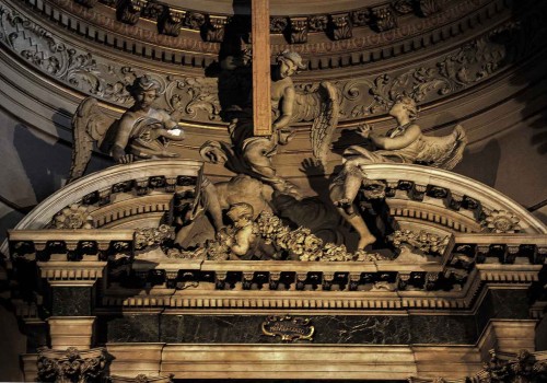 Santa Maria dei Miracoli, zwieńczenie ołtarza głównego