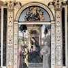 Kościół Santa Maria del Popolo, kaplica Basso della Rovere, Madonna z Dzieciątkiem, Pinturicchio