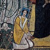Santa Maria in Domnica, wizerunek papieża Paschalisa I, mozaika w absydzie