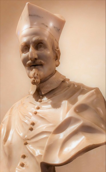 Bust of Cardinal Francesco Barberini, Lorenzo Ottoni, approx. 1680, Museo di Roma, Palazzo Braschi