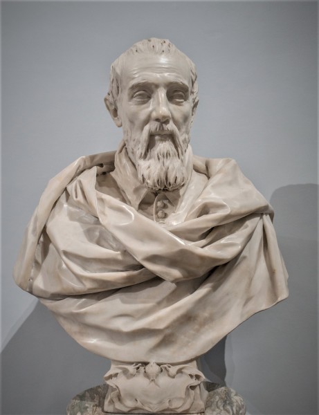 Bust of Cardinal Antonio Barberini, Gian Lorenzo Bernini/Giuliano Finelli, Galleria Nazionale d’Arte Antica, Palazzo Barberini