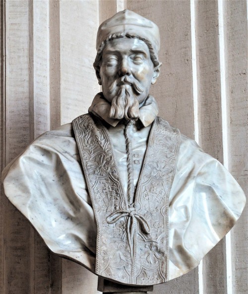 Bust of Pope Urban VIII, Gian Lorenzo Bernini, Galleria Nazionale d'Arte Antica, Palazzo Barberini