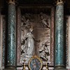 Church of San Nicola da Tolentino, Gavotti Chapel, main altar Apparition of the Blessed Virgin to the Blessed Antonio Botta, Cosimo Fancelli