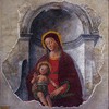 San Nicola in Carcere, Madonna z Dzieciątkiem, fresk, Antoniazzo Romano