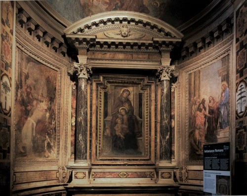 San Pietro in Montorio, Święta Anna Samotrzeć, Antoniazzo Romano