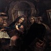 San Pietro in Montorio, Maria debatująca w świątyni, kaplica Piety, prawdopodobnie Dirck van Baburen