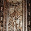 Santa Sabina, drzwi cyprysowe, jedna z kwater - Wniebowstąpienie proroka Eliasza