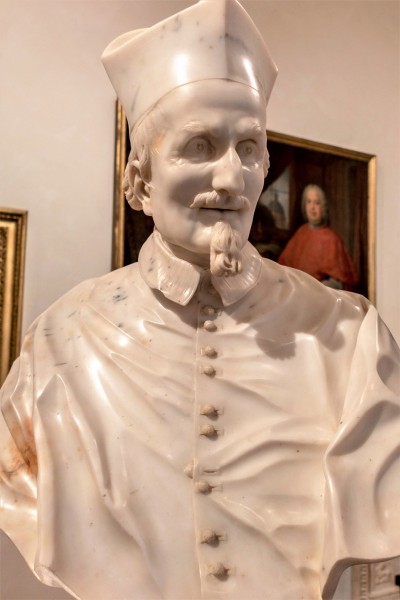 Bust of Cardinal Francesco Barberini, Lorenzo Ottoni, approx. 1680 r., Museo di Roma, Palazzo Braschi