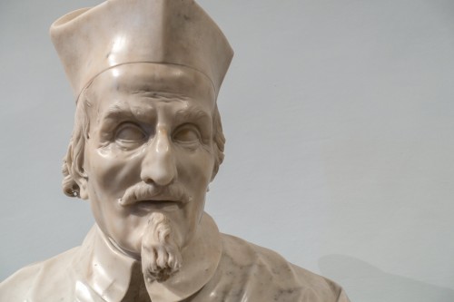 Popiersie kardynała Francesco Barberiniego, Lorenzo Ottoni, Galleria Nazionale d'Arte Antica, Palazzo Barberini