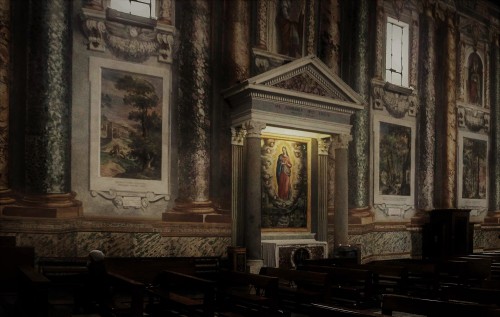 San Vitale, dekoracje malarskie z  przełomu XVI i XVII w.