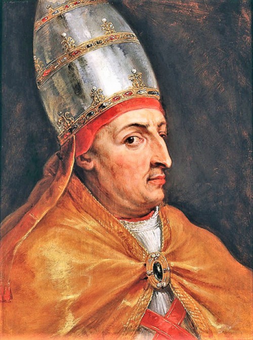Portret papieża Mikołaja V, Peter Paul Rubens, zdj. WIKIPEDIA