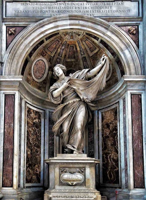 Francesco Mochi, statue of St. Veronica, Basilica of San Pietro in Vaticano