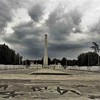 Luigi Moretti, Foro Italico (dawna Piazzale dell'Impero), widok na obelisk Mussoliniego od strony stadionu