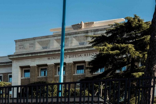Building of the Ministry of Civil Aviation, viale dell'Università