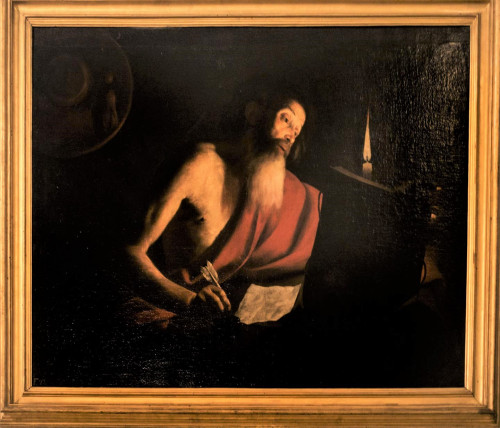 Saint Jerome,Trophime Bigot, Galleria Nazionale d'Arte Antica, Palazzo Barberini
