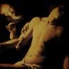 Trophime Bigot, Św. Sebastian uzdrawiany przez świętą Irenę i Lucynę, fragment, Galleria Nazionale d'Arte Antica, Palazzo Corsini