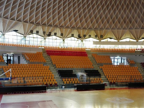 Palazzetto dello Sport, interior, pic. Wikipedia