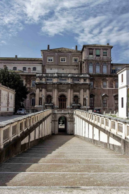 Palazzo Barberini, garden façade