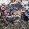 Palazzo Barberini, Sala Grande, Triumf Opatrzności Bożej, fragment, Pietro da Cortona