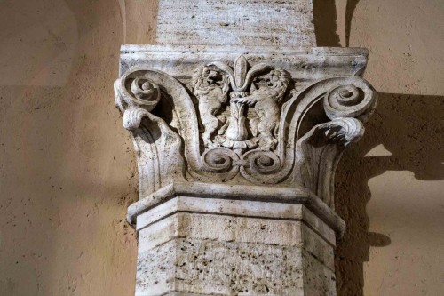 Palazzo Venezia, staircase, fragment